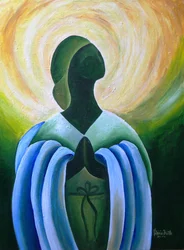 神の恵み、2011（キャンバスにアクリル）